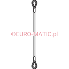 LINKA PODNOSZENIA SSAWY DO TTB 6652T 495mm