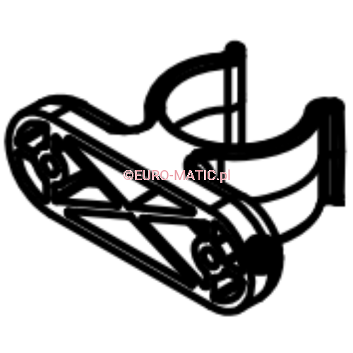 UCHWYT NA RURĘ DO WÓZKA