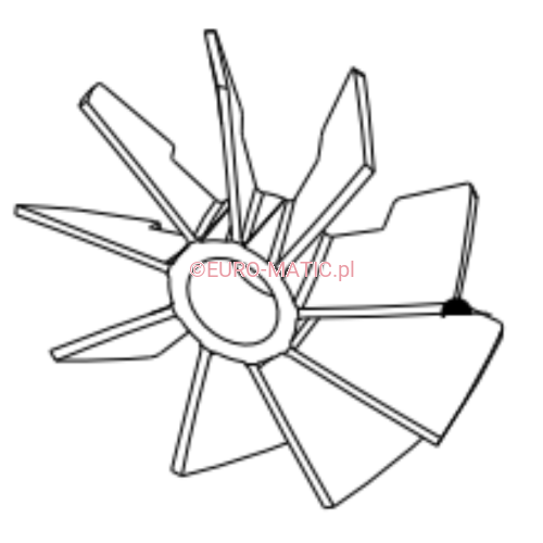 WENTYLATOR SILNIKA NLL 332