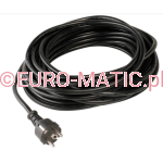 Przewód zasilający do odkurzaczy bez wtyczki 12m 2x1 mm Numatic 236034