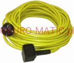Przewód zasilający 20,0 m 3×1,50 mm² wtyczka Euro Numatic 236016 do TT 3450S