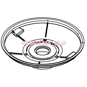 DEKIEL GÓRNY FILTRA NA MOKRO BEZ OTWORU NA SONDĘ (907398) (229635) Numatic