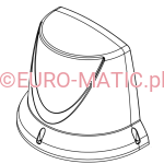 Pokrywa silnika (maszyny kablowe) Numatic 229498 do szorowarek kablowych TT