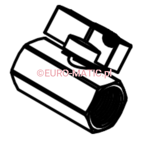 ZAWÓR KULOWY WODY DO TTB 6652T Numatic 206809