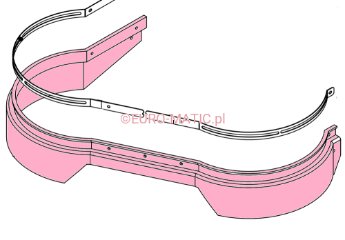 #OSŁONA ANTYBRYZGOWA DO TTB 6652TS MODEL Z RANTEM Numatic 206829