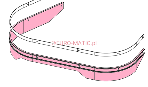 OSŁONA ANTYBRYZGOWA DO TTB 6652T Numatic 206879