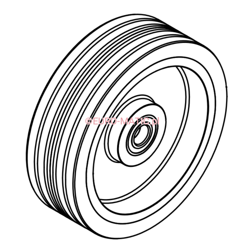 KOŁO TYLNE DO VARIO Numatic 206939