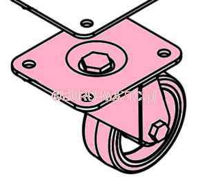 KOŁO TYLNE Z ZAMOCOWANIEM DO TTB 6652T Numatic 204116