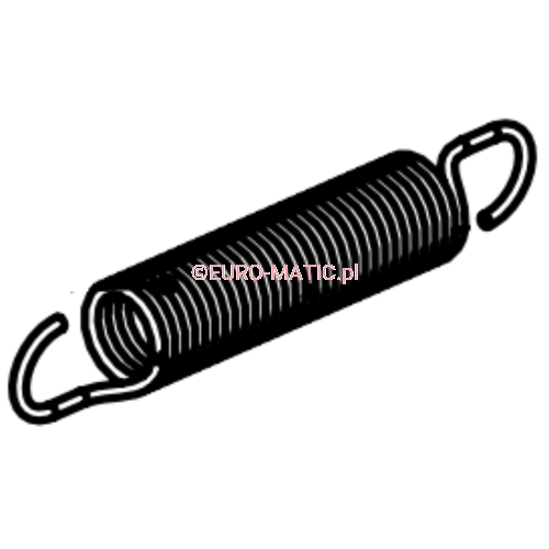 SPRĘŻYNA 11mm x 65mm DO NUC Numatic 913557