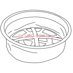 FILTR NA SUCHO DO 450/750/570 Numatic 207166
