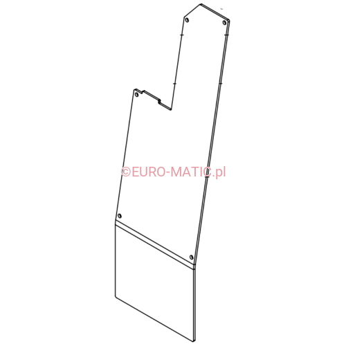 OSŁONA PLASTIKOWA KOLUMNY KIEROWNICY DO TTV Numatic 329912