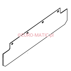 OSŁONA GUMOWA STOŁU SZCZOTEK DO TT/TTB 665 Numatic 229354