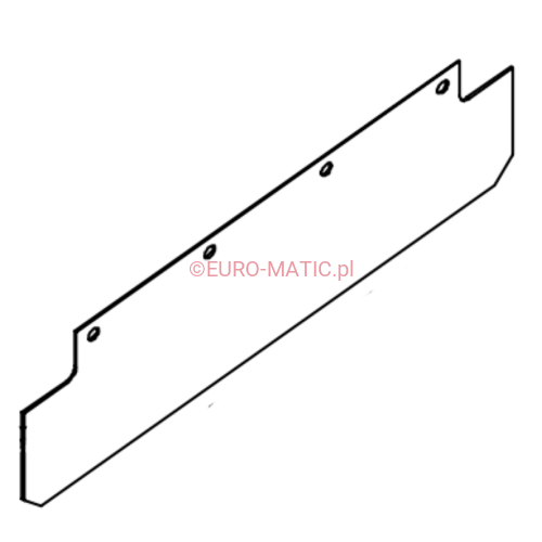 OSŁONA GUMOWA STOŁU SZCZOTEK DO TT/TTB 665 Numatic 229354