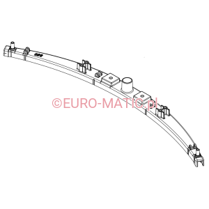 UCHWYT GÓRNY SSAWY ALUMINIOWY 850 38mm Numatic 208197