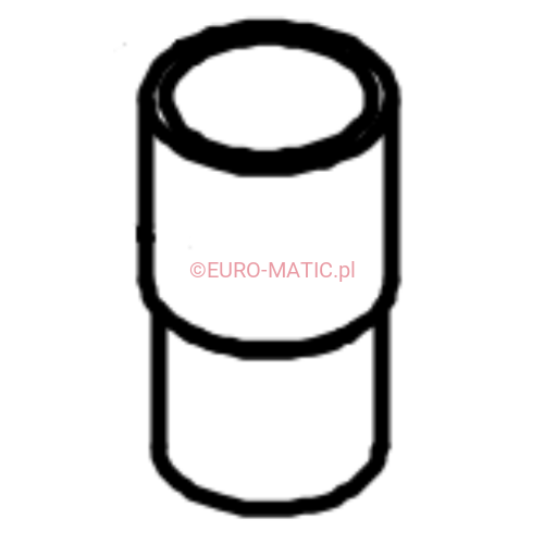 KOŃCÓWKA MUFA ZŁĄCZE 38mm do węża Numatic 216201 OD STRONY akcesoriów