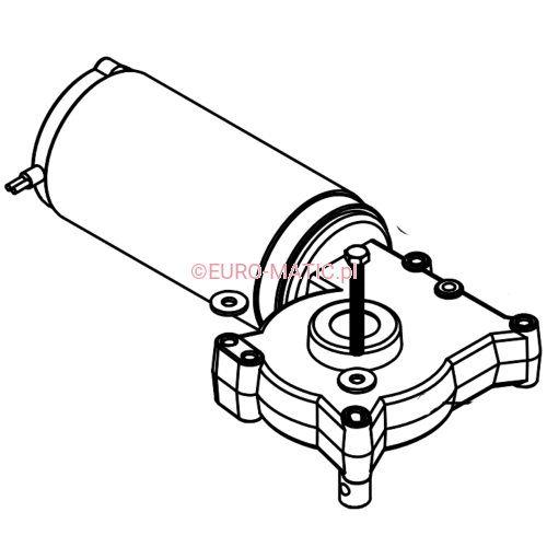 ZESPÓŁ NAPĘDOWY SZCZOTEK 24V DO TT 345 Numatic 321137