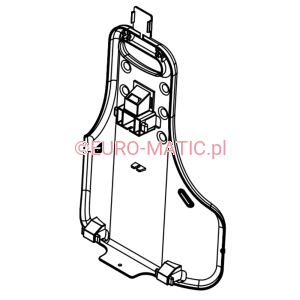 UCHWYT SZELEK DO RSV KRÓTKI 206504 Numatic