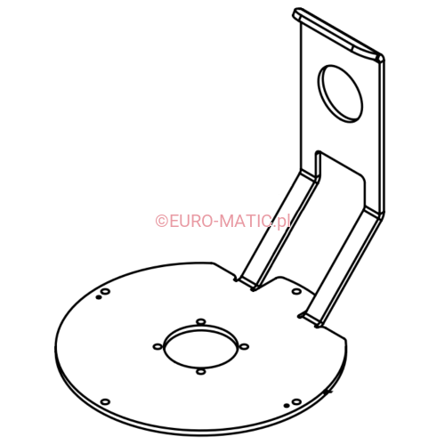 METALOWA PODSTAWA SILNIKA SZCZOTKI DO TT/TTB Numatic 404193