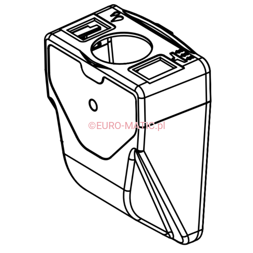 PRZEDNIA OBUDOWA RĘKOJEŚCI TGB Numatic 903556