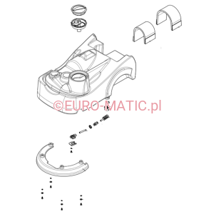 ZBIORNIK WODY CZYSTEJ DO TTB 1840NX Numatic 913406