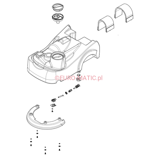 ZBIORNIK WODY CZYSTEJ DO TTB 1840NX Numatic 913406