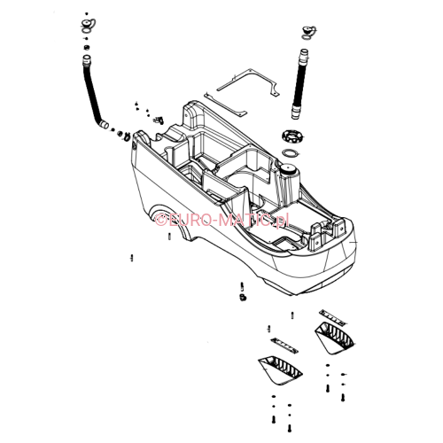 ZBIORNIK CZYSTEJ WODY DO CRG 8055 Numatic 904099