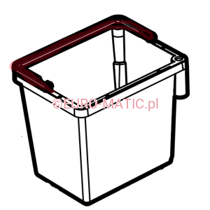 RĄCZKA CZERWONA DO WIADERKA 5L Numatic 905149