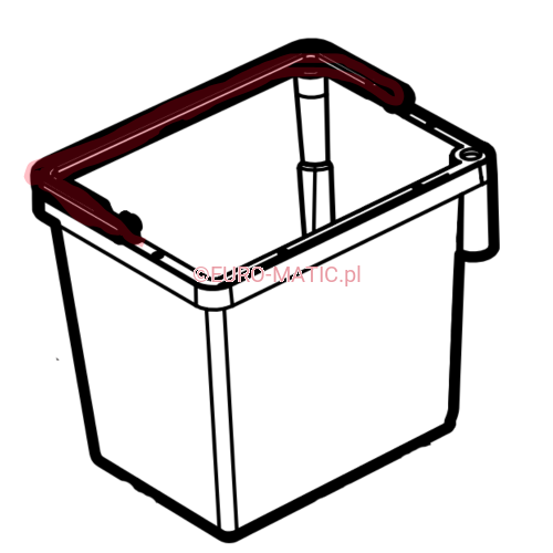 RĄCZKA CZERWONA DO WIADERKA 5L Numatic 905149