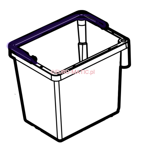 RĄCZKA NIEBIESKA DO WIADERKA 5L Numatic 905150