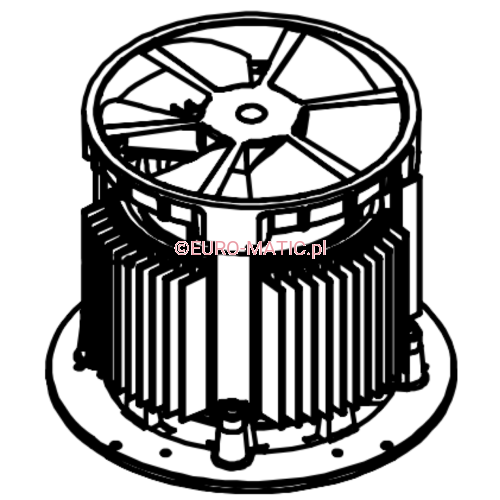 SILNIK 4-BIEGUNOWY 1500W 230V Numatic 908022