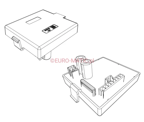 STEROWNIK SILNIKA SZCZOTKI DO NUC 244 RH Numatic 914449