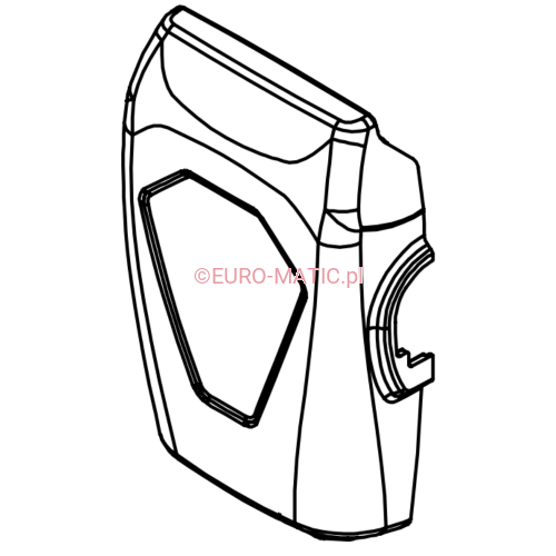 PRZEDNIA ODUDOWA RĘKOJEŚCI NUC 244NX Numatic 910850