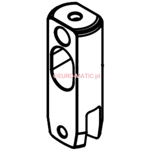 ZATRZASK ROLKI MOCUJĄCEJ GRYF NUC 244 Numatic 910881