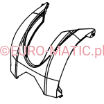 Osłona środkowa głowicy szczotek Numatic 911777 do NCC 440NX i NUC 244NX