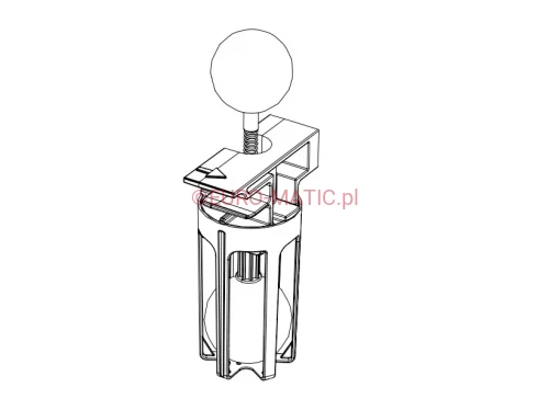 KULKA Z PŁYWAKIEM DO NUC 244NX Numatic 913835