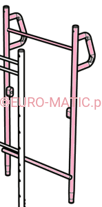 TYLNA RAMA WÓZKA PM10 Numatic 911949