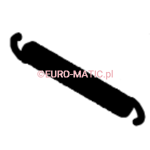 SPRĘŻYNKA TULEI KOŁA PRZEDNIEGO NUC 244 Numatic 913546