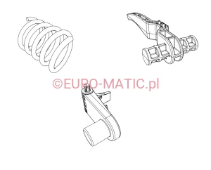 ZESTAW DO REGULACJI I ZWALNIANIA DYSZLA DO NUC 244 Numatic 914447