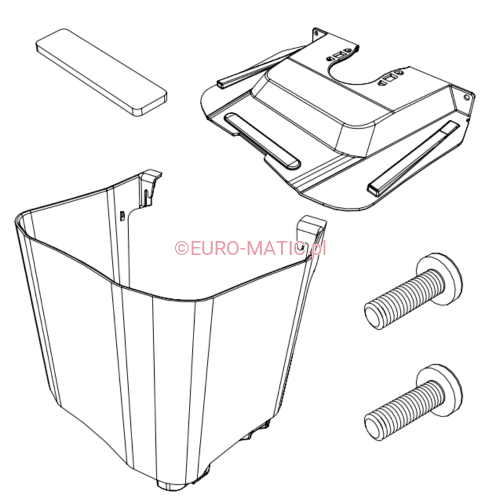 ZESTAW WSPORNIKA ZBIORNIKA WODY DO NUC 244 Numatic 915562