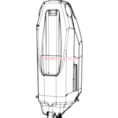 POKRYWA TYLNA DO NUC 244 Numatic 918645
