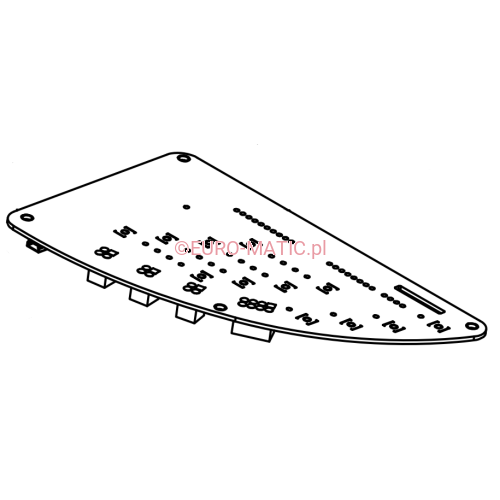 PŁYTA WSKAŹNIKOWA DO TTV 678 Numatic 206888