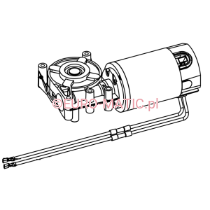 [cena specjalna] ZESPÓŁ NAPĘDOWY SZCZOTEK DO VARIO 400mm PRZEWÓD Numatic 321459