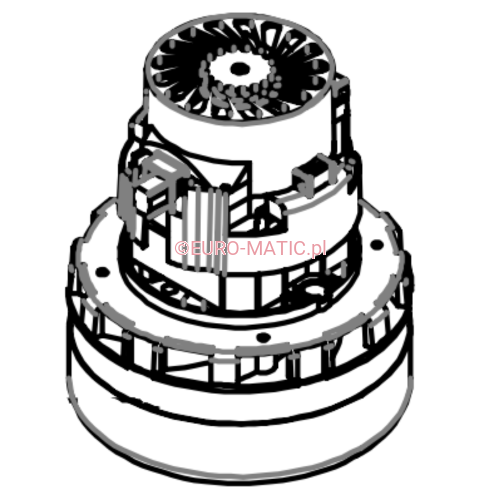 SILNIK SSĄCY 220V BL21102 Numatic 205410