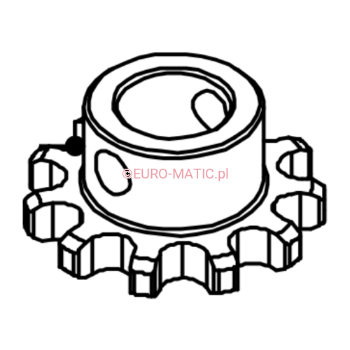 ZĘBATKA PRZEKŁADNI KIEROWNICZEJ DO VARIO Numatic 208151