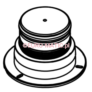 KLOSZ PLASTIK LAMPY OSTRZEGAWCZEJ DO VARIO Numatic 208164
