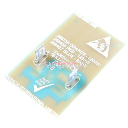 PŁYTKA DRUGIEGO BIEGU HVR 200 620W Numatic 208437