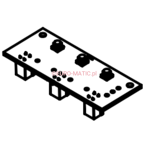 PŁYTKA W RĘKOJEŚCI DO TTB 4045/55 Numatic 208602