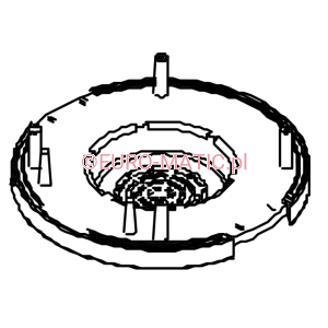 PODSTAWA SILNIKA DO WV 470 Numatic 227002