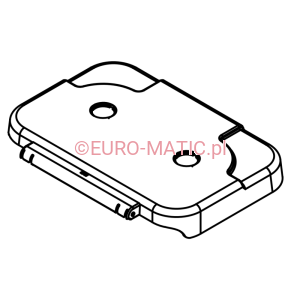 POKRYWKA NIEBIESKA DO WIADRA 70L Numatic 227496