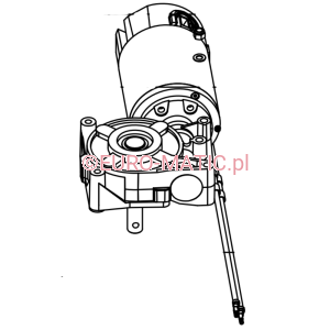 PRZEKŁADNIA SZCZOTEK DO VARIO 300mm PRZEWÓD Numatic 321460